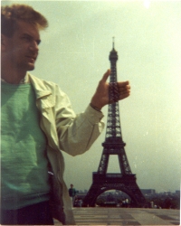 Paris, 1985 • ca. 10 - 15 meter nord for Eiffeltårnet 